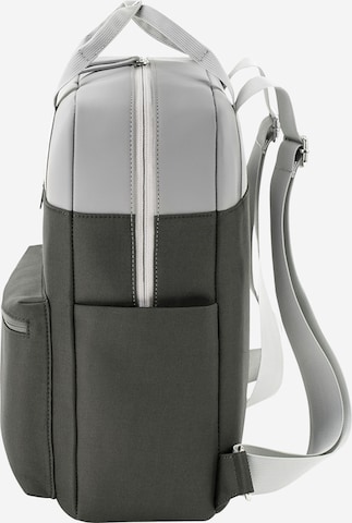 Kapten & Son Backpack 'Bergen Grey Black' in Brown: side