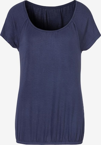 LASCANA Shirt in Blauw