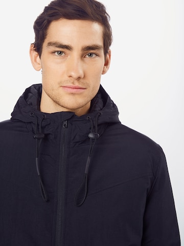 Urban Classics Between-Season Jacket in Black