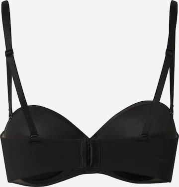 Regular Sutien de la Calvin Klein Underwear pe negru: față