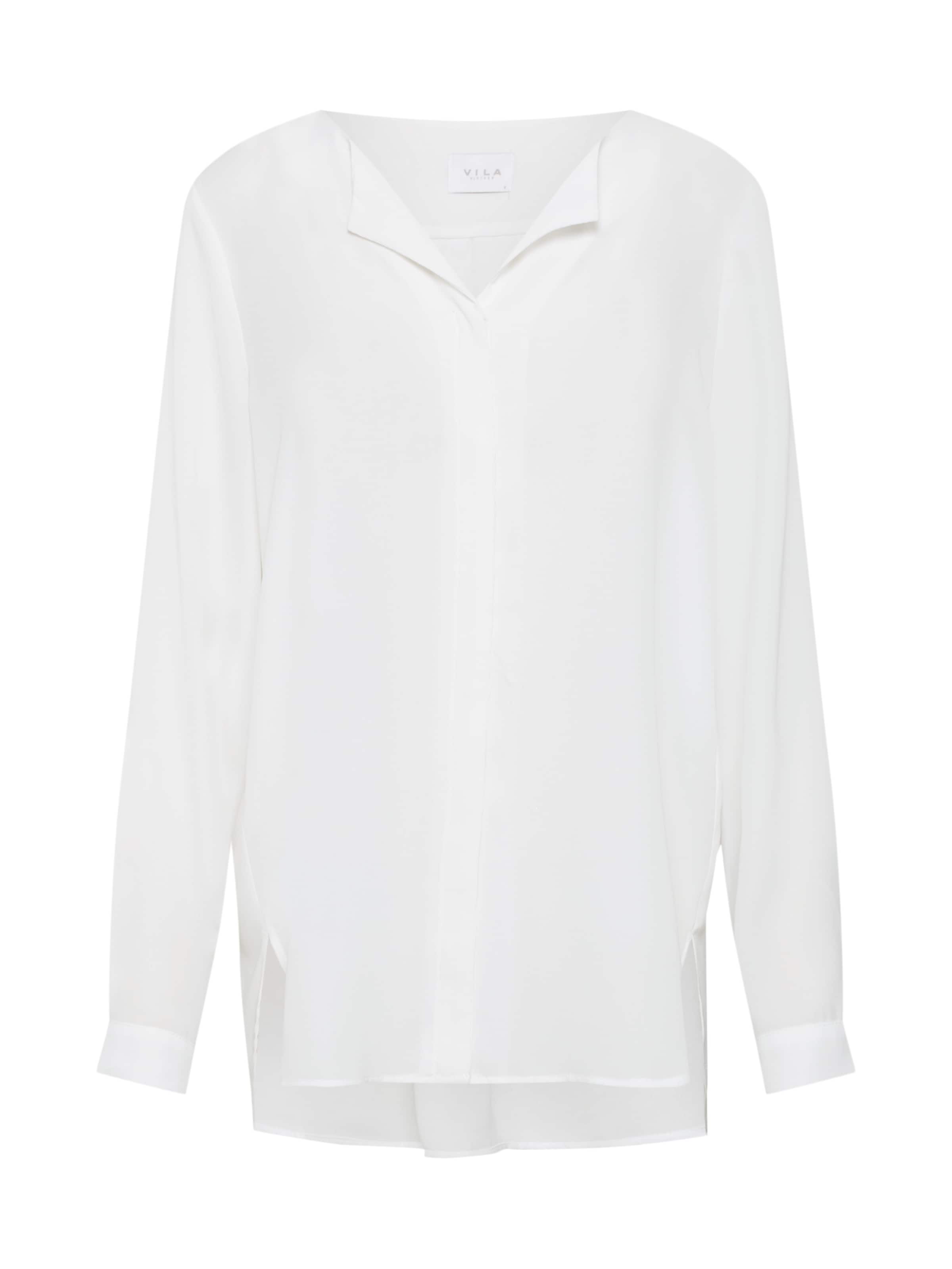 VILA Blouse in White: front