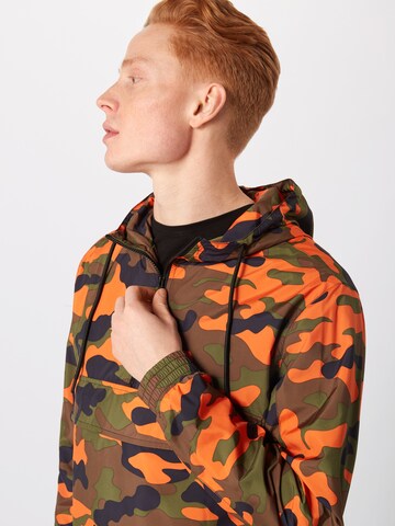 Urban Classics Between-Season Jacket in Orange