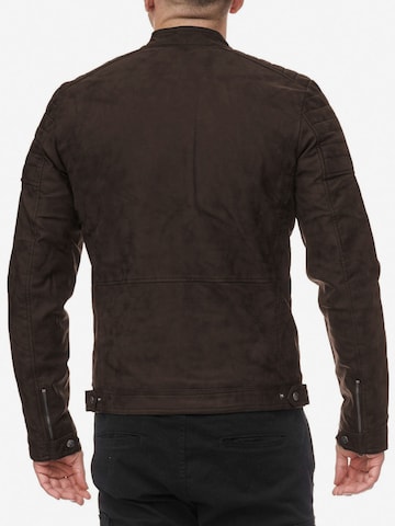 INDICODE JEANS Between-Season Jacket ' Manuel ' in Brown