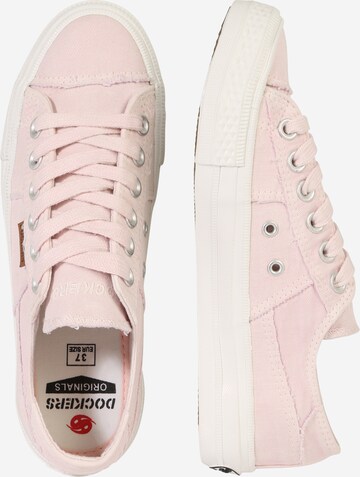 Dockers by Gerli Låg sneaker i rosa: sida