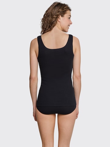 Maillot de corps SCHIESSER en noir : derrière