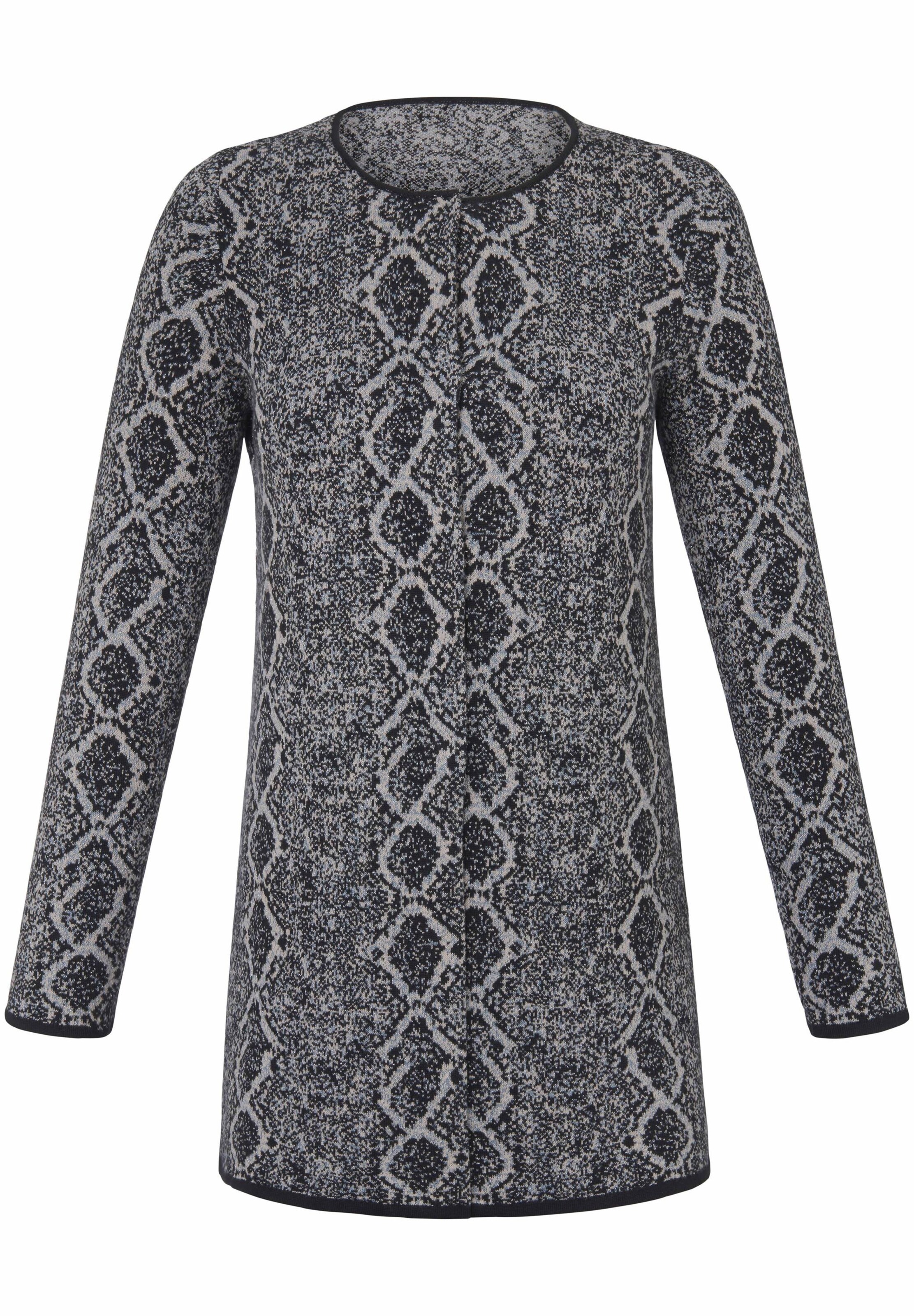 Anna Aura - Gebreid vest in de kleur Grijs