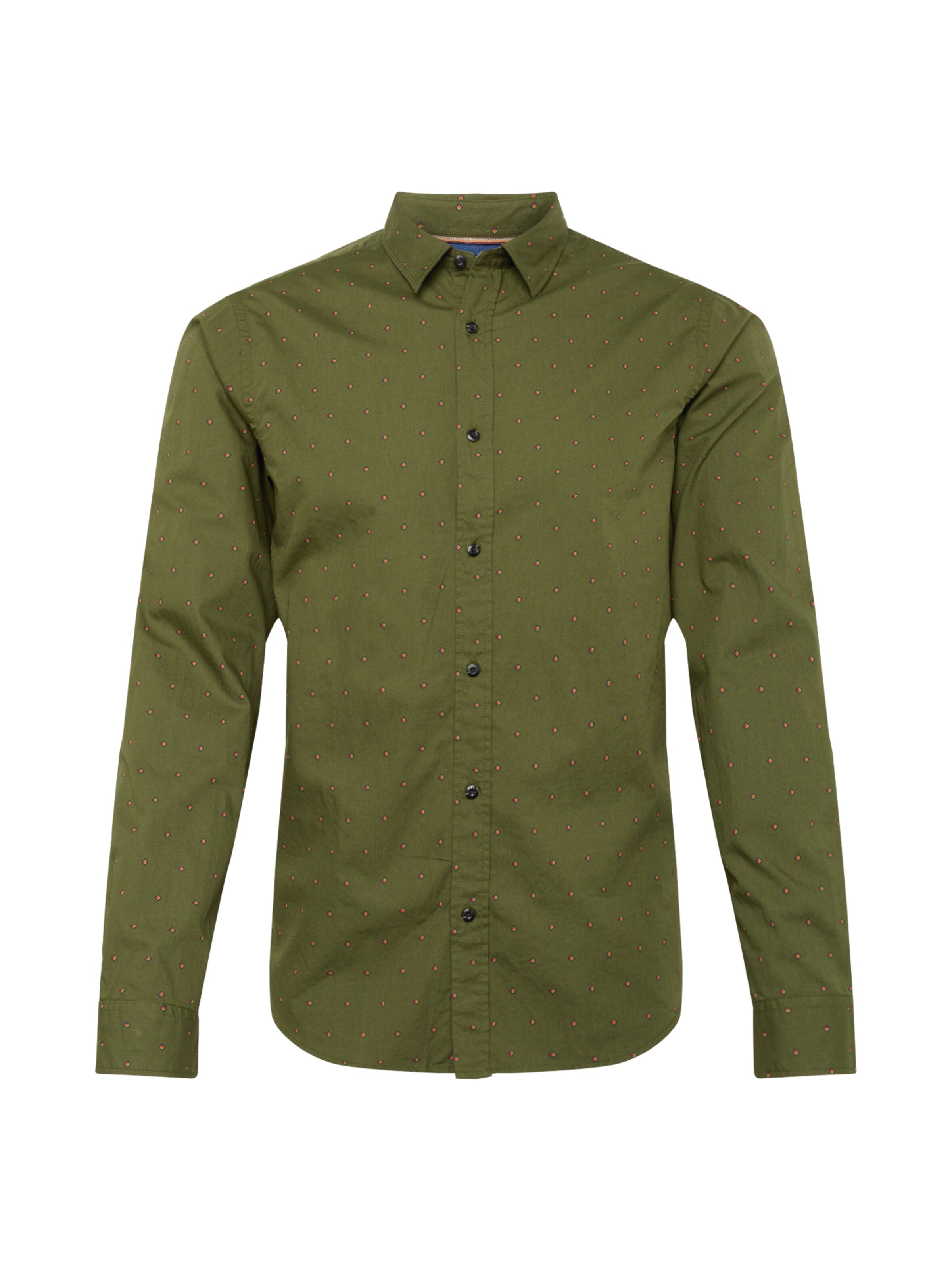 SCOTCH & SODA - Overhemd in de kleur Donkergroen