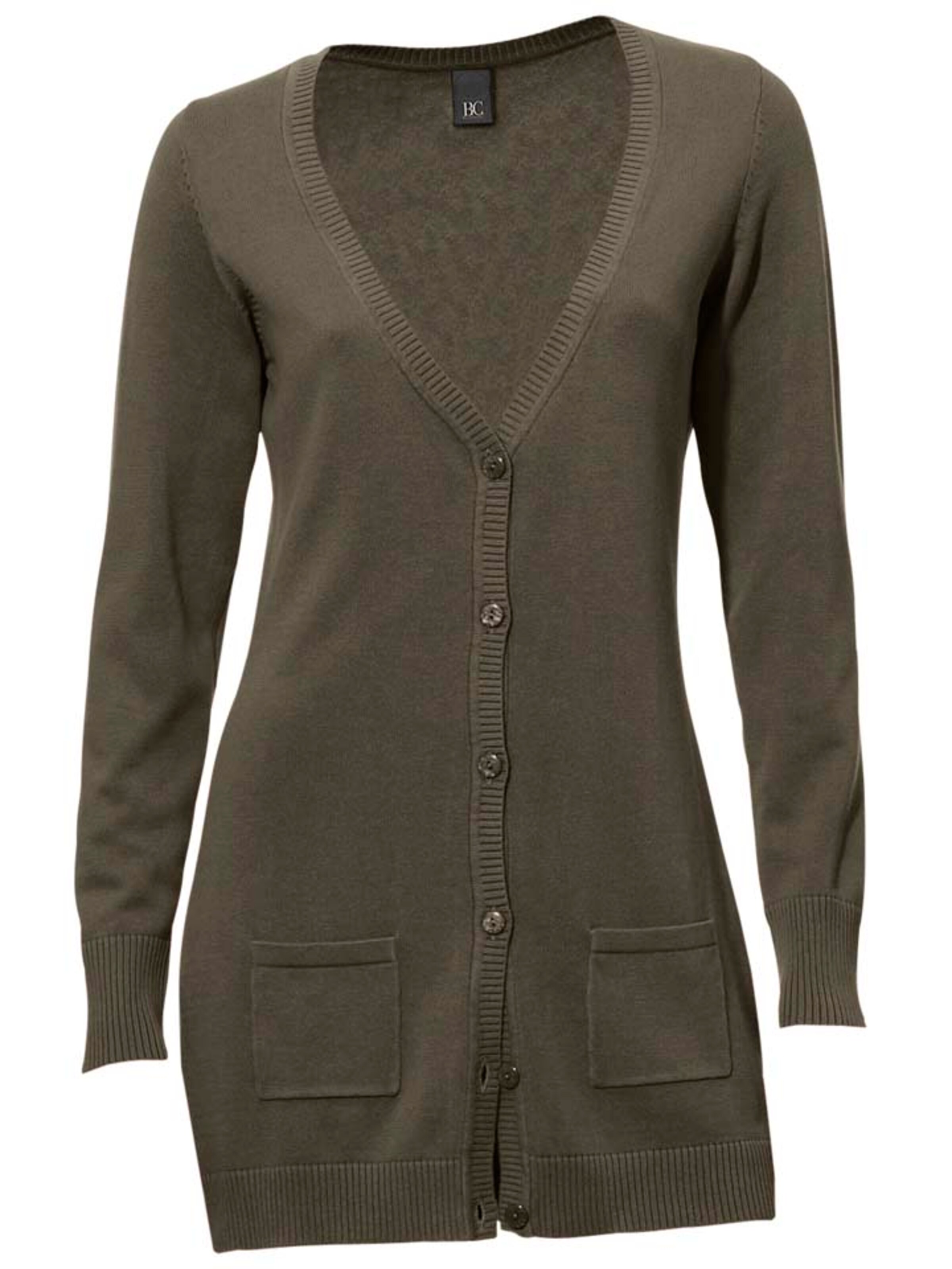 heine Knit cardigan in Green: front