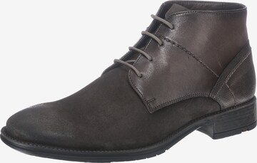 LLOYD Lace-Up Boots 'Dero' in Grey: front