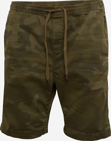 Regular Pantalon Urban Classics en vert : devant