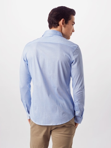 Coupe regular Chemise business 'Henry' BRAX en bleu