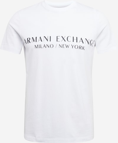 ARMANI EXCHANGE Camiseta '8NZT72' en negro / blanco, Vista del producto