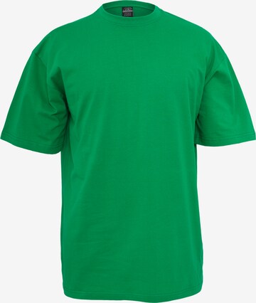 Urban Classics Shirt in Groen: voorkant