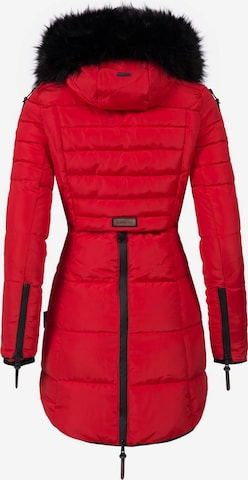 MARIKOO Winter coat 'Moonshine' in Red