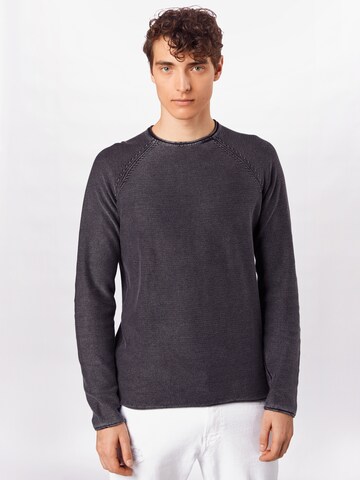 Regular fit Pullover 'Dextor' di Only & Sons in nero: frontale