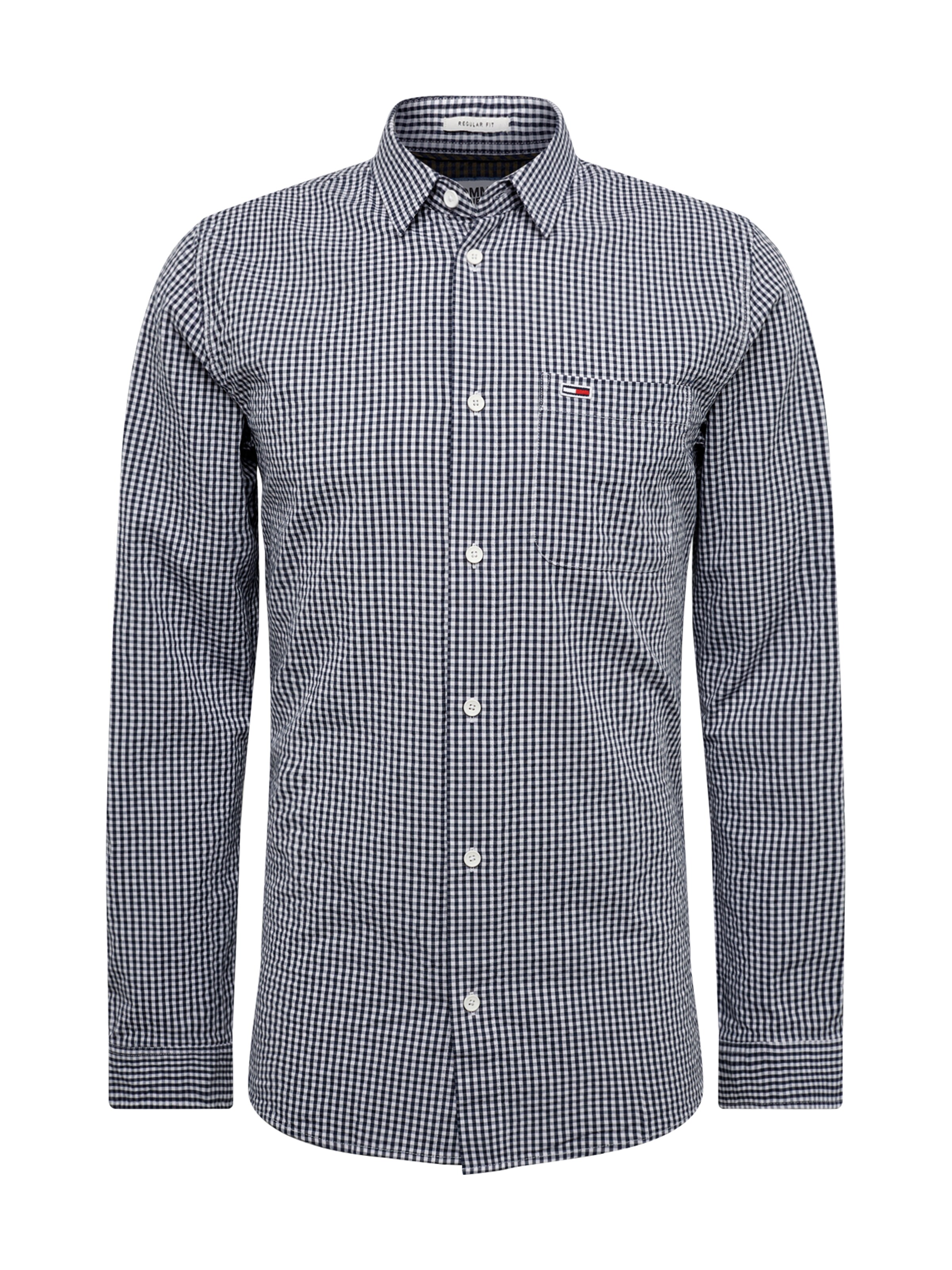 Tommy Jeans - Overhemd in de kleur Donkerblauw