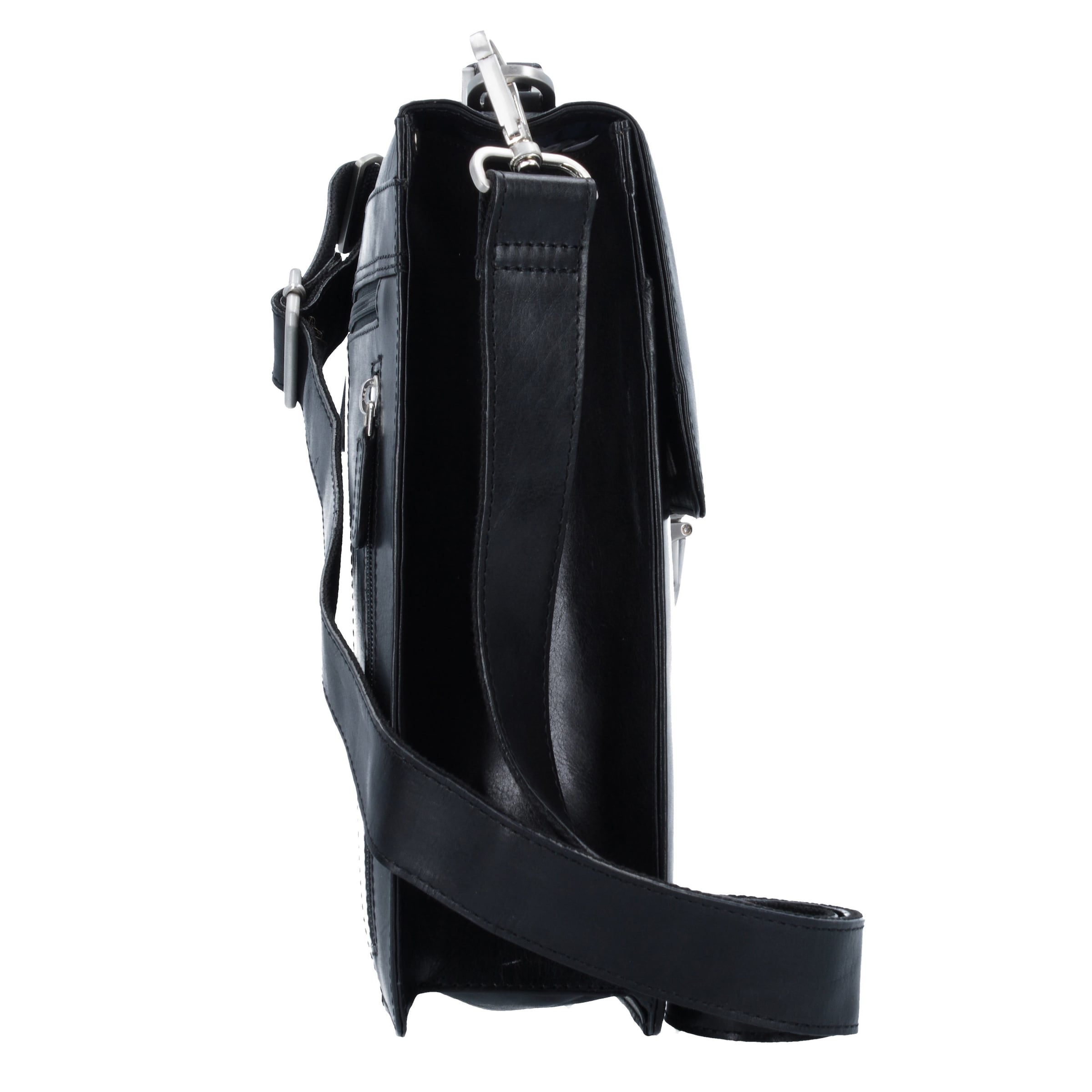 LEONHARD HEYDEN Document bag 'Cambridge' in Black