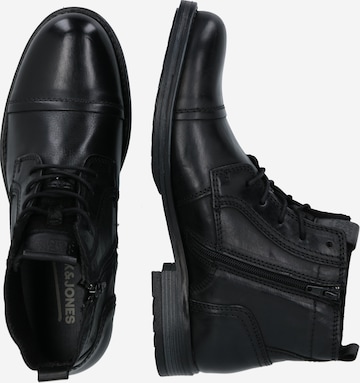 JACK & JONES Lace-Up Boots 'Russel' in Black