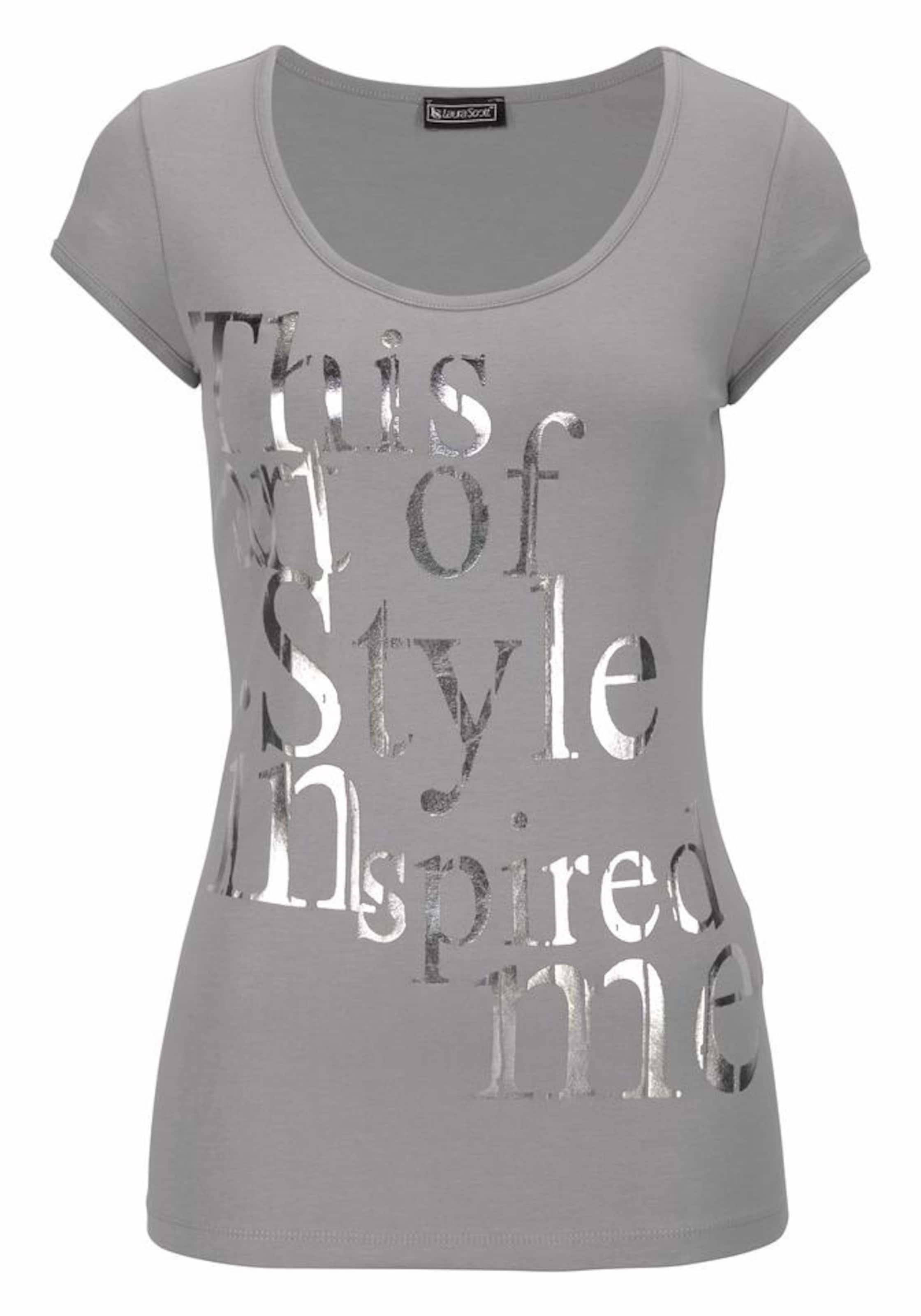LAURA SCOTT Shirt in Grey: front