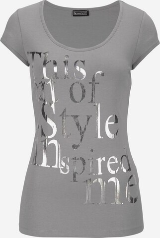 LAURA SCOTT Shirt in Grey: front