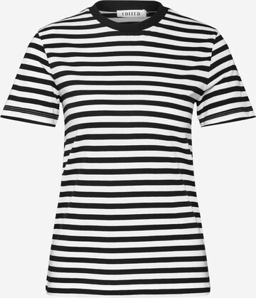 EDITED T-Shirt 'Leila' in Schwarz: predná strana