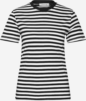 melns EDITED T-Krekls 'Leila': no priekšpuses