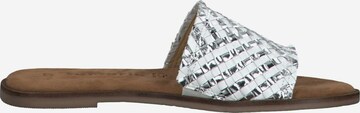 TAMARIS Mules in Silver