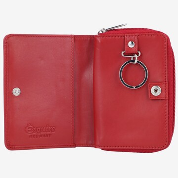 Esquire Wallet 'New Silk' in Red