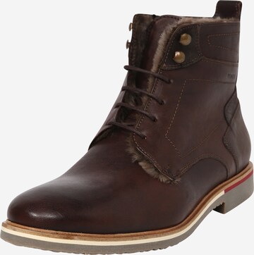 LLOYD Lace-up boots 'Fargo' in Brown: front