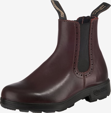 Blundstone Chelsea Boots in Rot: front