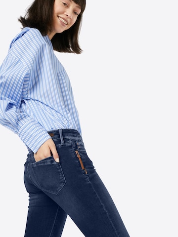 Skinny Jean 'Serena' Mavi en bleu