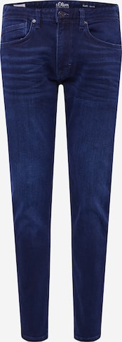 s.Oliver Slimfit Jeans 'Keith' in Blau: predná strana