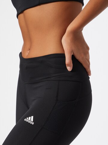 ADIDAS SPORTSWEAR Skinny Sportsbukser i sort