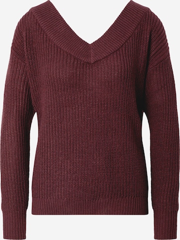 ONLY Sweater 'Melton' in Red: front