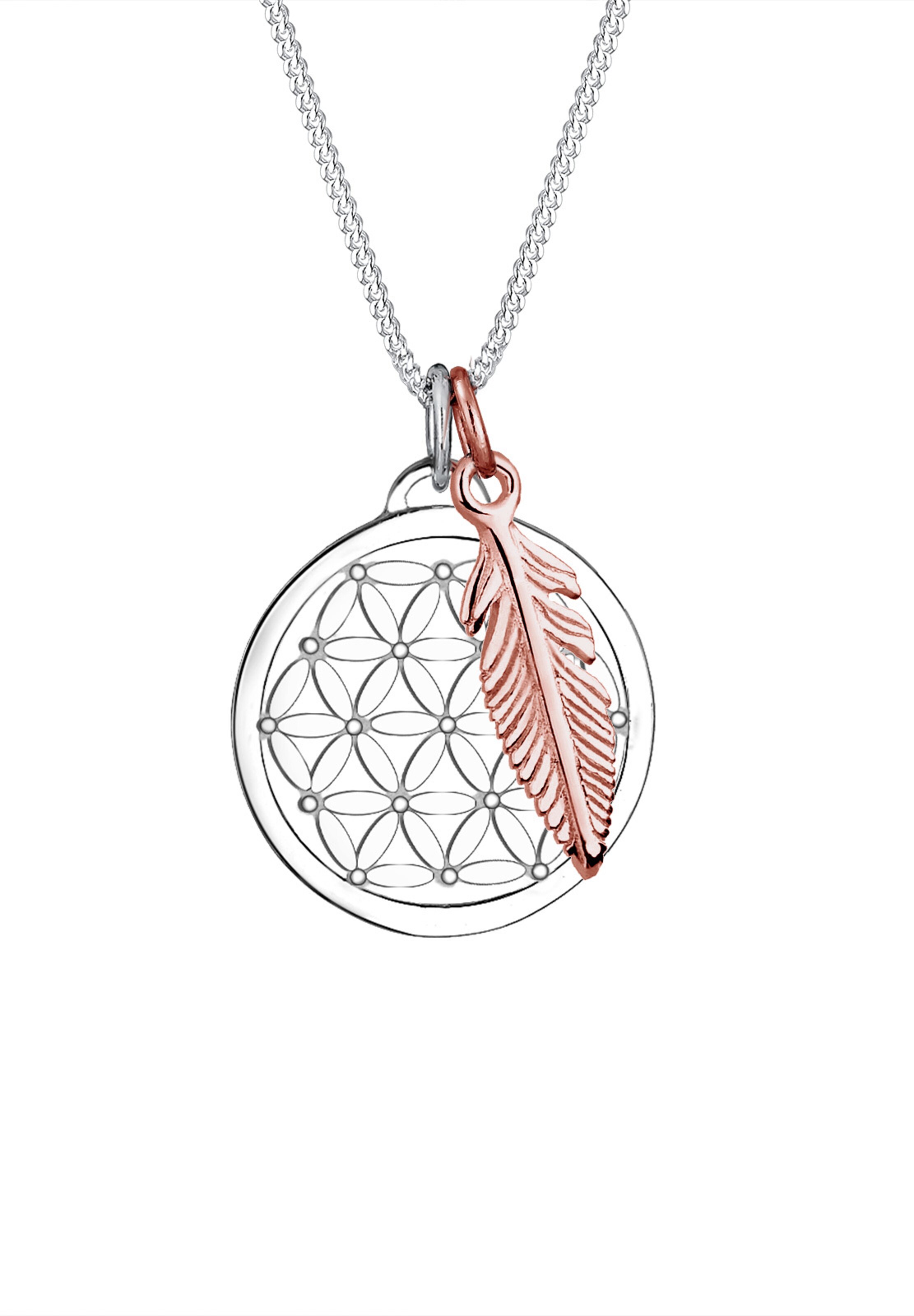 Chaîne ELLI en argent : devant