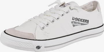 Sneaker bassa di Dockers by Gerli in bianco: frontale