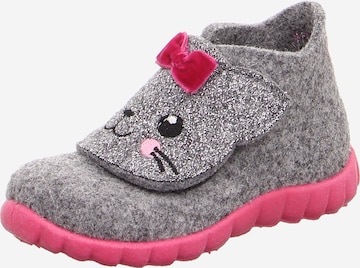 SUPERFIT Slippers 'Happy' in Grey: front