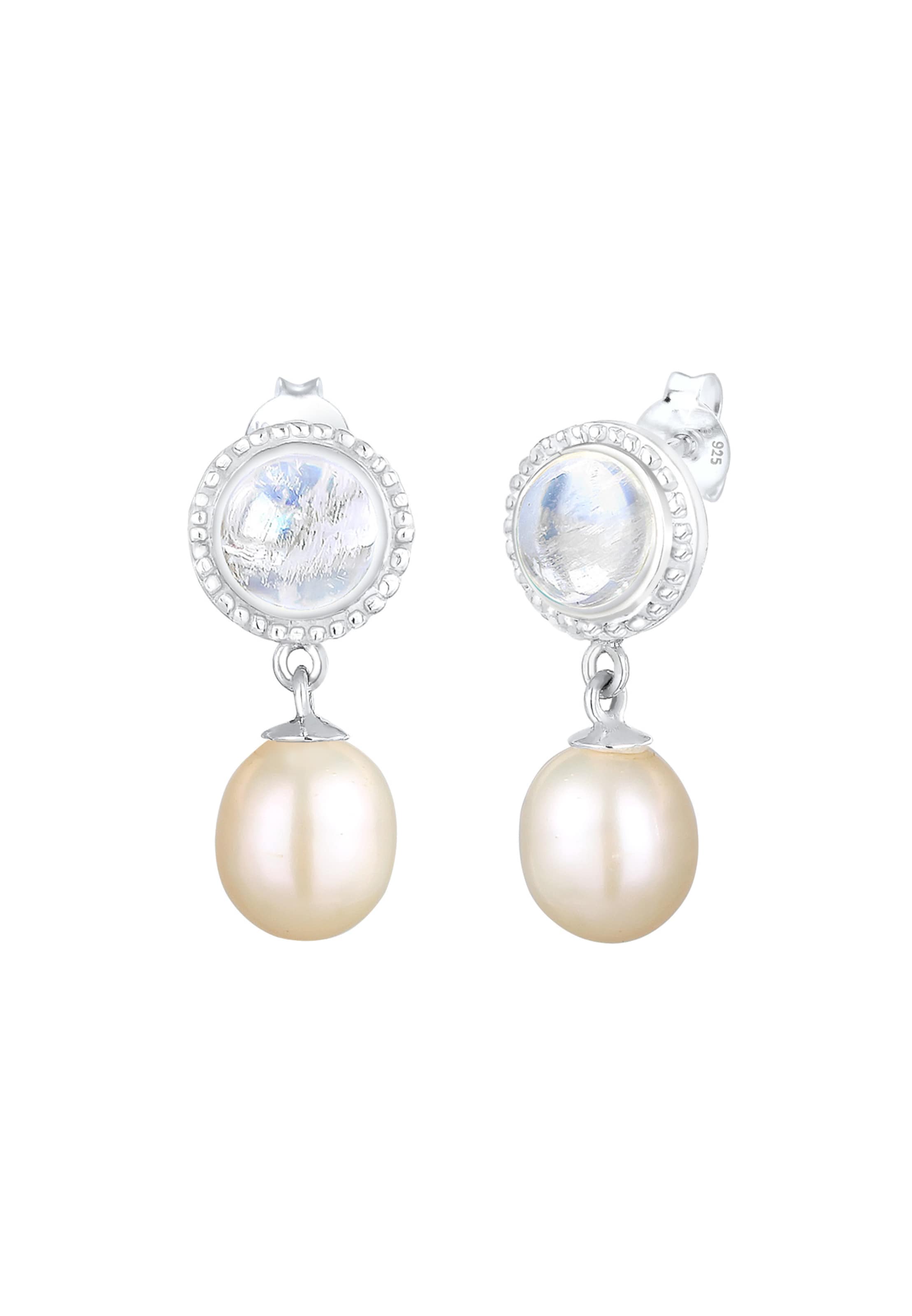 Boucles d'oreilles ELLI PREMIUM en argent : devant