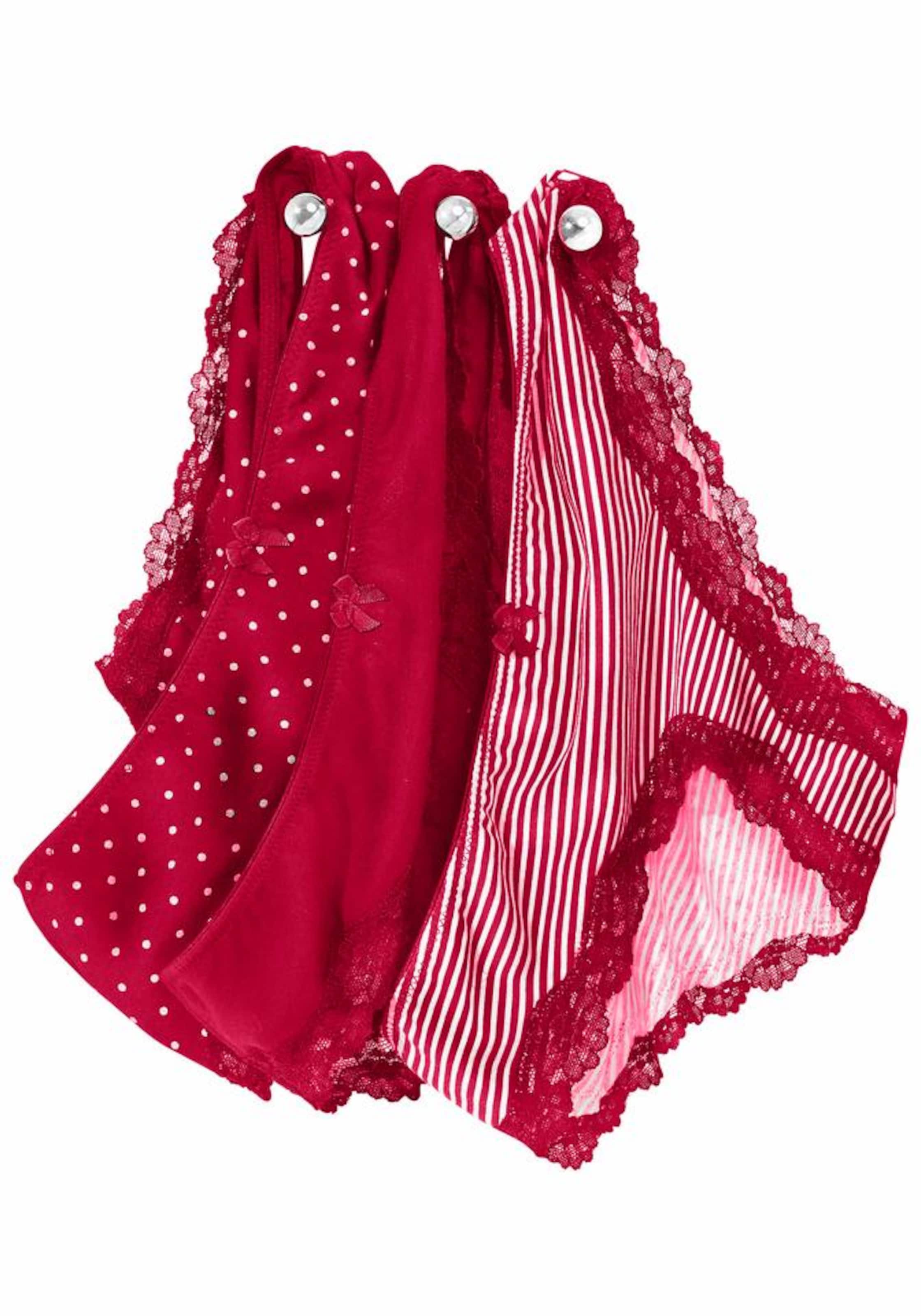 Slip di LASCANA in rosso: frontale