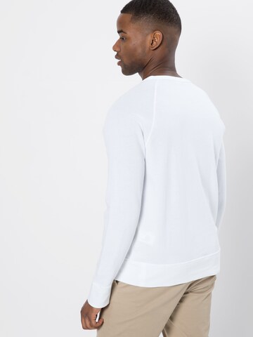 Sweat-shirt Polo Ralph Lauren en blanc : derrière