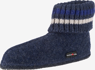 HAFLINGER Slippers 'Paul' in Blue: front