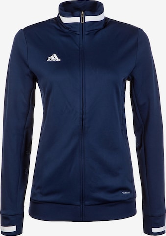 ADIDAS PERFORMANCE Athletic Jacket 'Team 19' in Blue: front