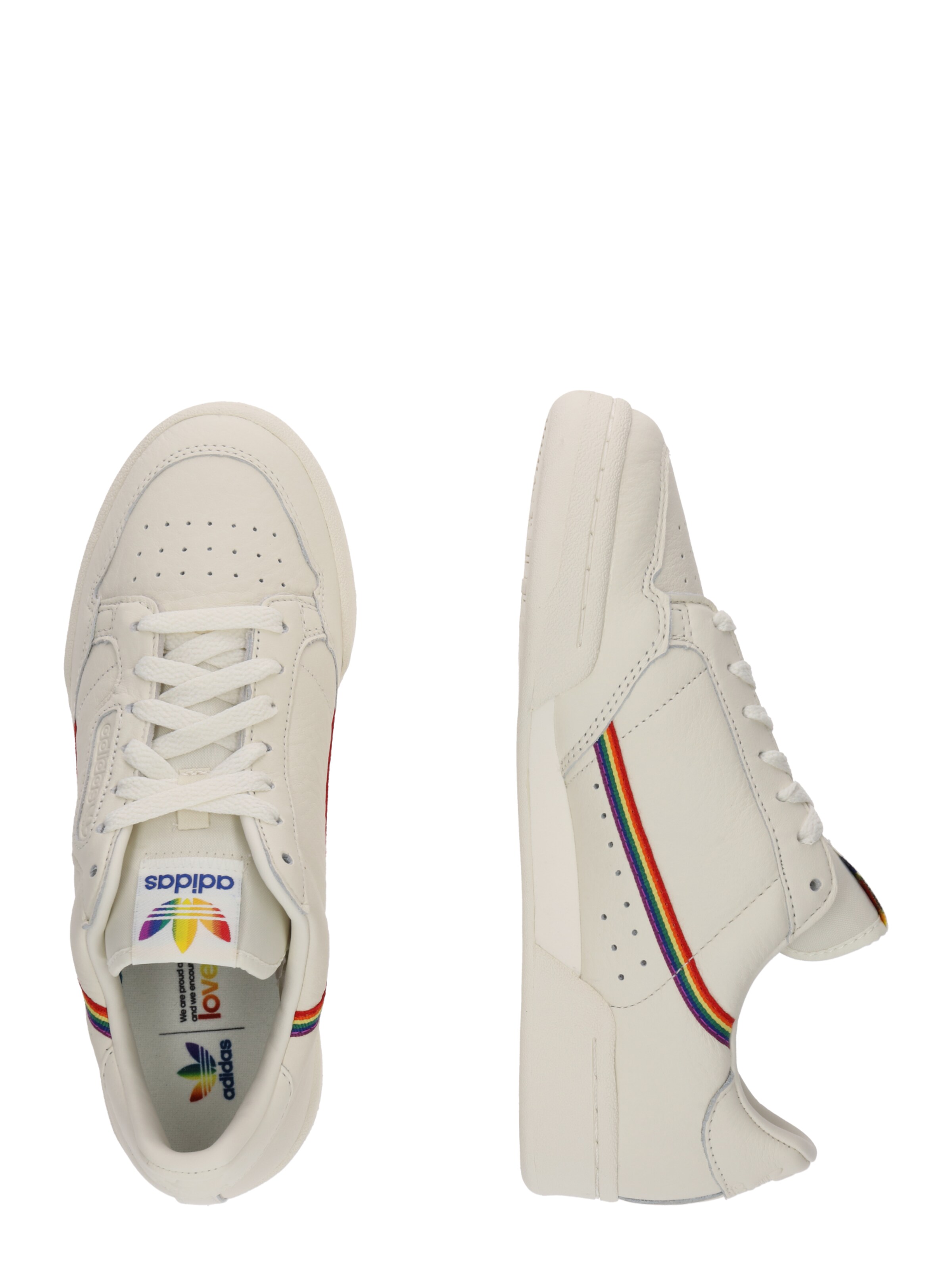 adidas continental 80 pride off white