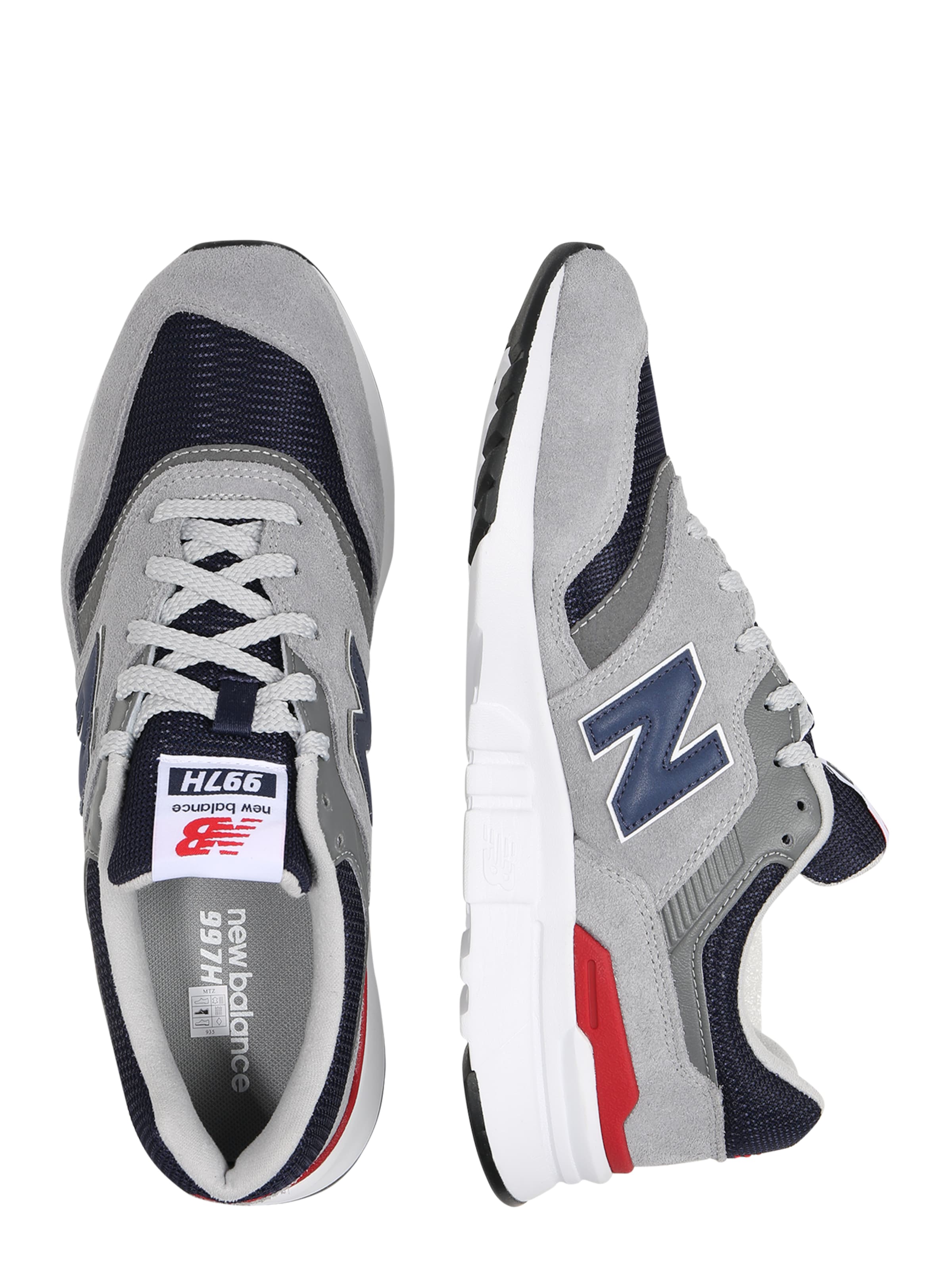 new balance Tenisky '997' – šedá: boční strana
