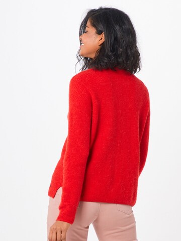 Pull-over 'Lana' BRAX en rouge : derrière