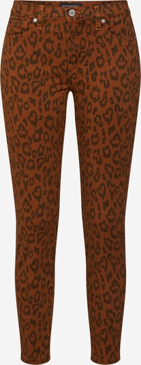 Jeans 'MR LEOPARD' Banana Republic pe maro ruginiu / negru, Vizualizare produs