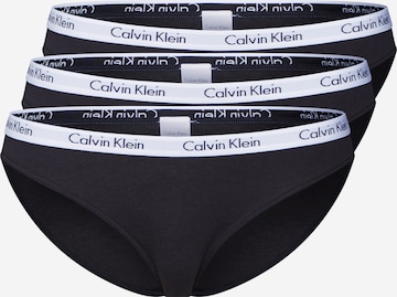 Calvin Klein Underwear Figi w kolorze czarny: przód