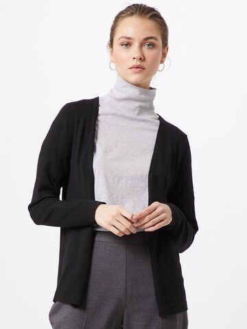 Kaffe Knit cardigan 'KAFenia Astrid' in Black: front