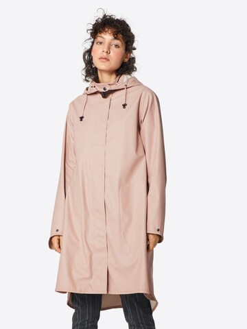 ILSE JACOBSEN Raincoat in Pink: front