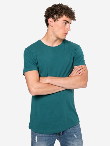 Tricou de la Urban Classics pe verde: față